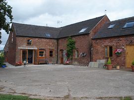 Front of the Barns 
