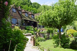 View of garden and house 