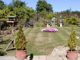 Windrush House - rear garden 