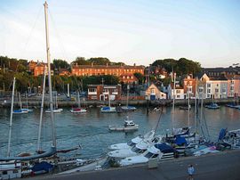 Harbour view from rooms at the rear 