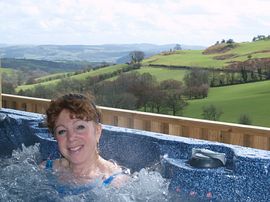 Hot Tub with a View 