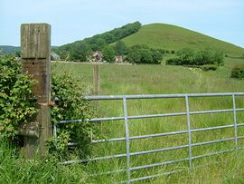 Tor Farm beneath the Hill 