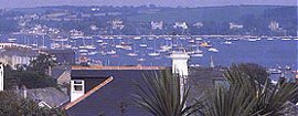 View from rear of the house of the harbour 