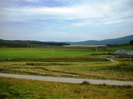 a view over Loch Naver 