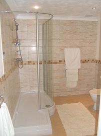 The Luxury shower room 
