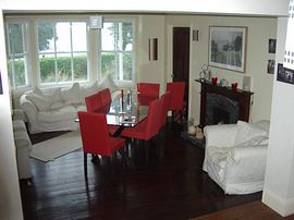 One of guest dining rooms 