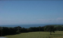 Down the valley to Penbryn Beach 