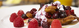 a small taster of our breakfast selection 