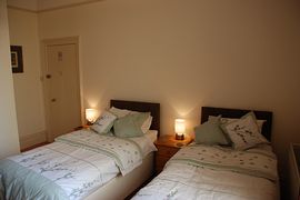 ground floor twin bedded room with ensuite 