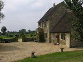 Great Ashley Farm overlooking a beautiful pond 