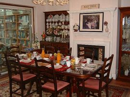 Dining Room Ready for Breakfast 