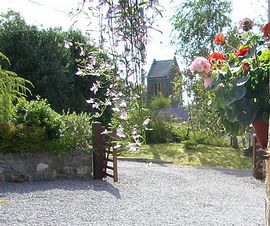 View towards the village 