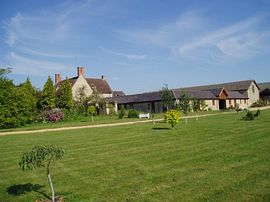 View across the garden 