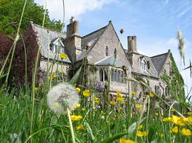 Monkton terraced lawn view 