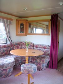 Inside the caravan 