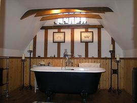 The beautiful bathroom 