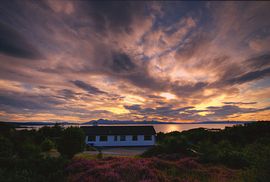 Tigh a Cladach looking over to Isle of Skye 