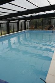 Heated indoor swimming pool 