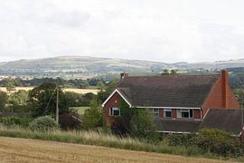 Coseley House nestled in the Corvedale 