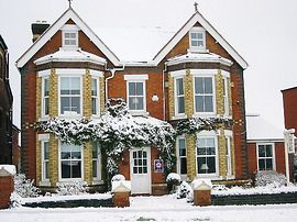 Snuggled in the snow 