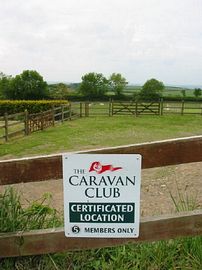 Caravan Club Site 